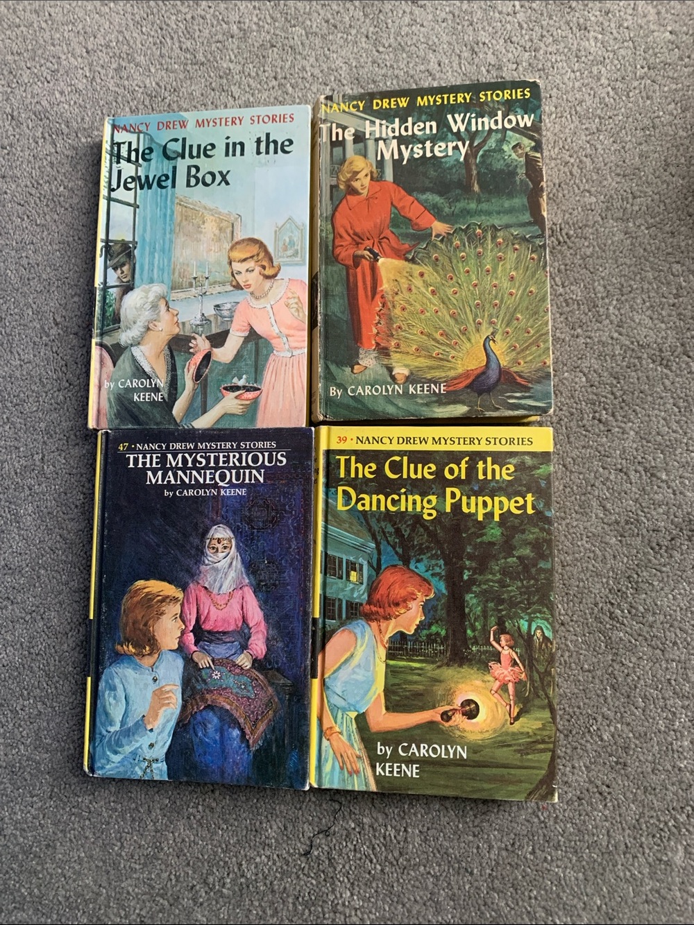 Nancy Drew Vintage Books (4)